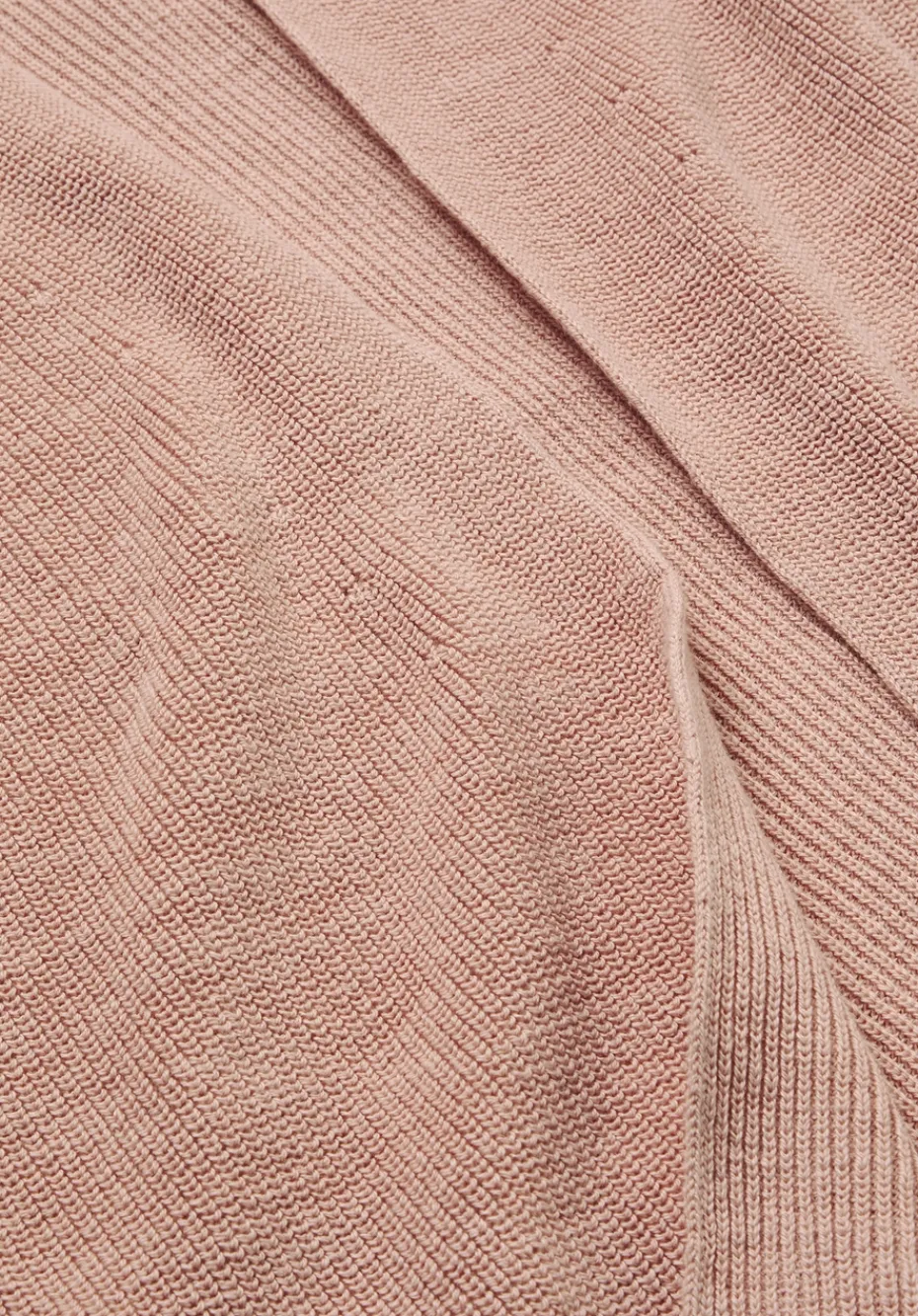 hessnatur Strick Jacke Regular aus reiner Bio-Baumwolle von rosé Best