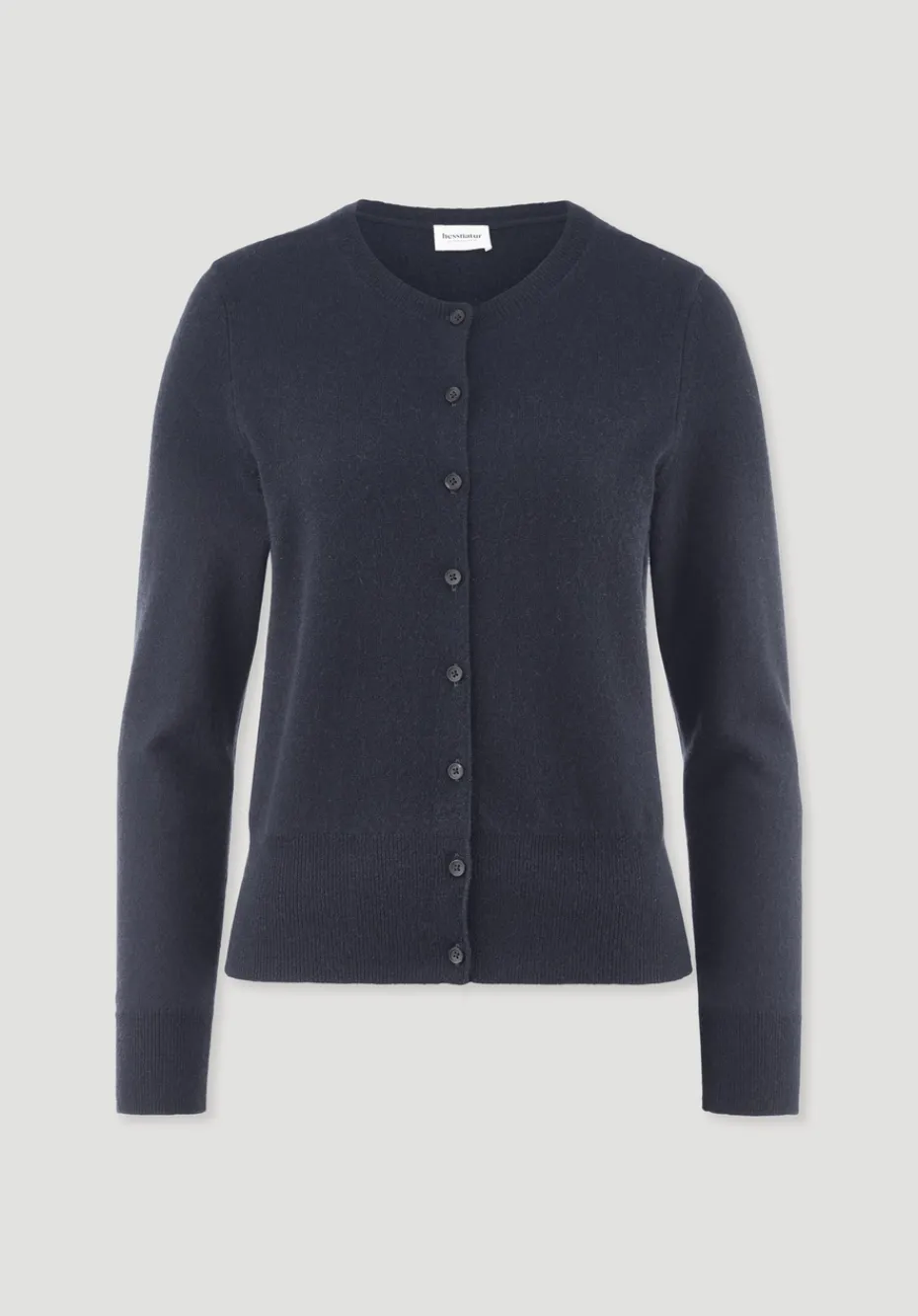 hessnatur Strick Jacke Regular BETTER RECYCLING aus reinem Cashmere von marine Best