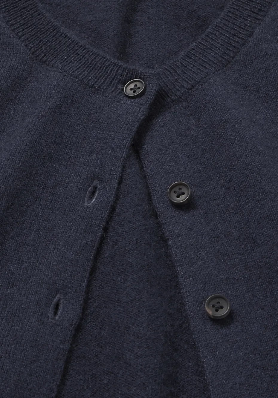 hessnatur Strick Jacke Regular BETTER RECYCLING aus reinem Cashmere von marine Best