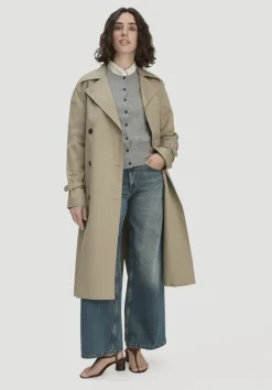 hessnatur Strick Jacke Regular BETTER RECYCLING aus reinem Cashmere von hellgrau New