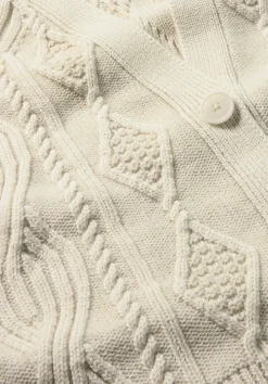 hessnatur Strick Jacke Relaxed aus Bio-Baumwolle und Bio-Schurwolle von natur Clearance