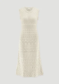 hessnatur Strick Kleid Midi aus reiner Bio-Baumwolle von cocos Discount