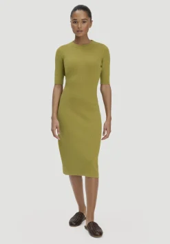 hessnatur Strick Kleid Regular aus Bio-Baumwolle und Wolle von sommermoos Best