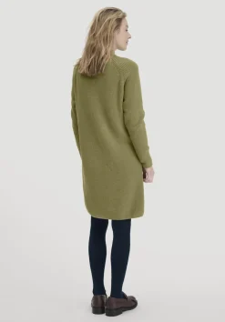 hessnatur Strick Kleid Regular aus reiner Bio-Baumwolle von moos Hot