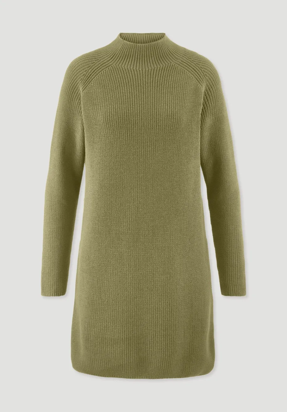 hessnatur Strick Kleid Regular aus reiner Bio-Baumwolle von moos Hot