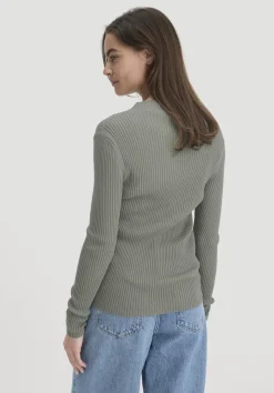 hessnatur Strick Pullover Fitted aus TENCEL™ Lyocell mit Bio-Baumwolle von steppengras Clearance