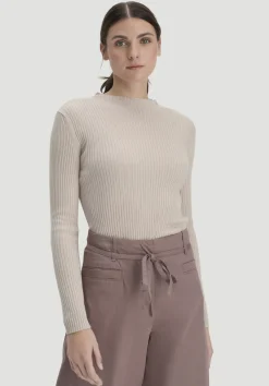 hessnatur Strick Pullover Fitted aus TENCEL™ Lyocell mit Bio-Baumwolle von düne New
