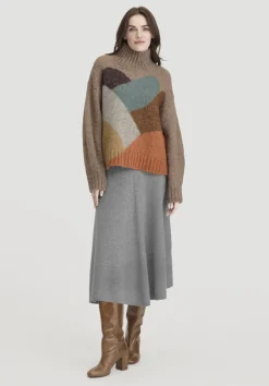 hessnatur Strick Pullover Oversize aus Alpaka mit Bio-Baumwolle von naturcamel Clearance