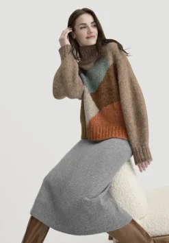 hessnatur Strick Pullover Oversize aus Alpaka mit Bio-Baumwolle von naturcamel Clearance