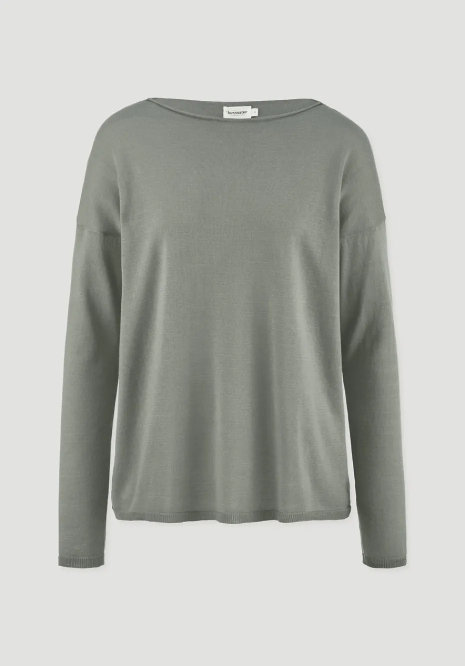 hessnatur Strick Pullover Oversize aus TENCEL™ Lyocell mit Bio-Baumwolle von steppengras Sale