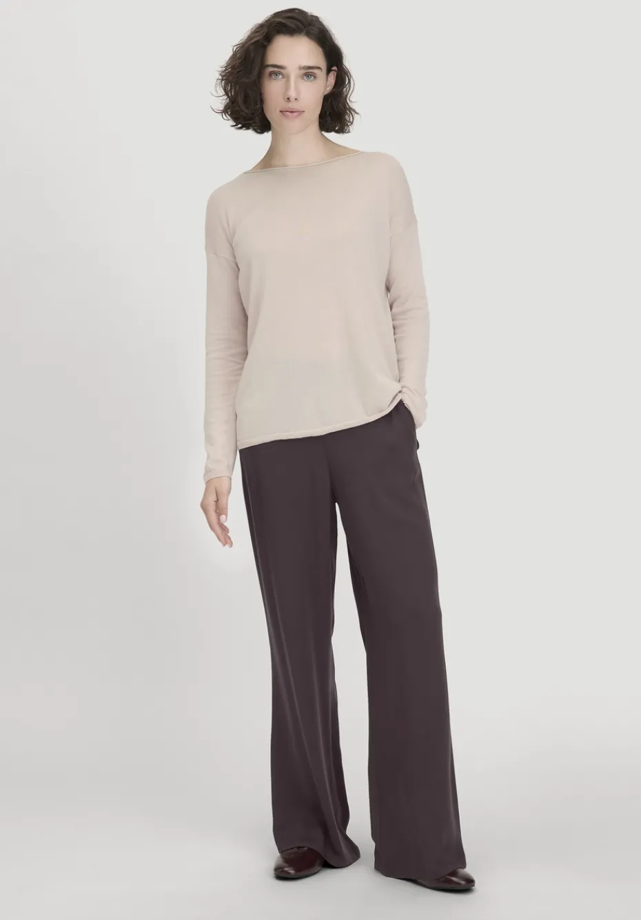 hessnatur Strick Pullover Oversize aus TENCEL™ Lyocell mit Bio-Baumwolle von düne Clearance
