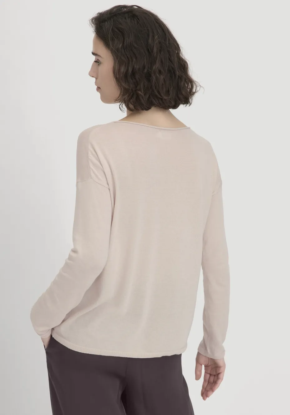 hessnatur Strick Pullover Oversize aus TENCEL™ Lyocell mit Bio-Baumwolle von düne Clearance