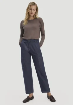 hessnatur Strick Pullover Oversize aus TENCEL™ Lyocell mit Bio-Baumwolle von mocca Best
