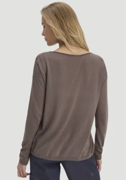 hessnatur Strick Pullover Oversize aus TENCEL™ Lyocell mit Bio-Baumwolle von mocca Best
