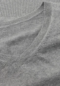 hessnatur Strick Pullover Oversized aus Bio-Merinowolle mit Cashmere von grau Outlet