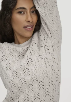 hessnatur Strick Pullover Regular aus Bio-Baumwolle und Wolle von düne Best