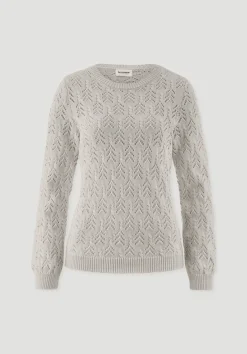 hessnatur Strick Pullover Regular aus Bio-Baumwolle und Wolle von düne Best