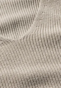 hessnatur Strick Pullover Regular aus reiner Bio-Baumwolle von taupe Clearance