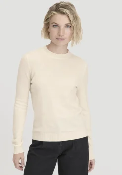 hessnatur Strick Pullover Regular aus Bio-Merinowolle mit Cashmere von naturweiss Discount