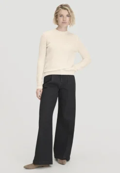 hessnatur Strick Pullover Regular aus Bio-Merinowolle mit Cashmere von naturweiss Discount