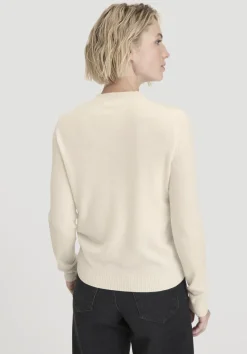 hessnatur Strick Pullover Regular aus Bio-Merinowolle mit Cashmere von naturweiss Discount