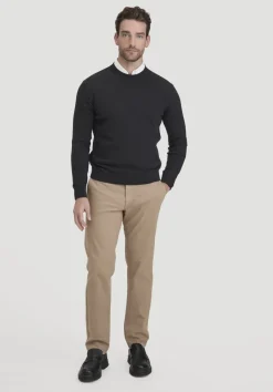 hessnatur Strick Pullover Regular aus reiner Bio-Baumwolle von anthrazit Clearance
