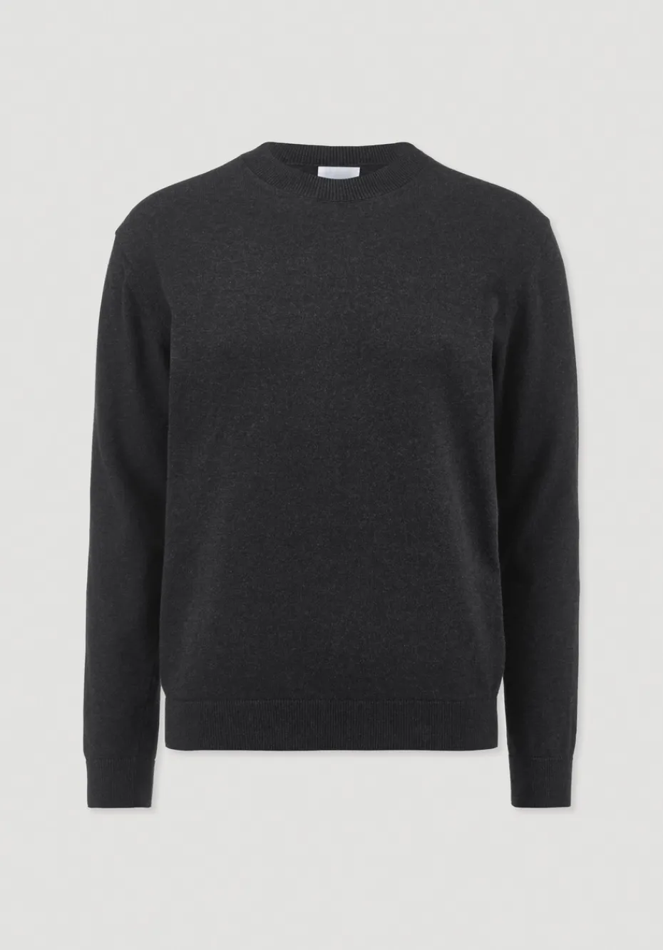 hessnatur Strick Pullover Regular aus reiner Bio-Baumwolle von anthrazit Clearance