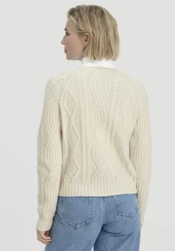 hessnatur Strick Pullover Regular aus Bio-Schurwolle und Bio-Baumwolle von natur Best