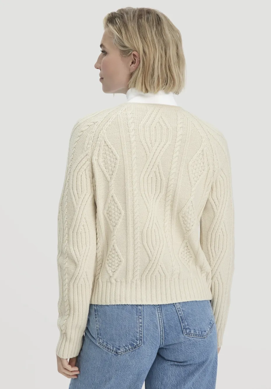 hessnatur Strick Pullover Regular aus Bio-Schurwolle und Bio-Baumwolle von natur Best