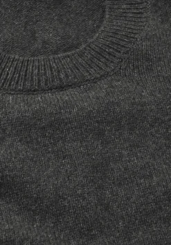 hessnatur Strick Pullover Regular aus Bio-Merinowolle mit Bio-Baumwolle von anthrazit Discount