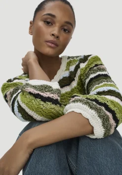 hessnatur Strick Pullover Regular aus reiner Baumwolle von sommermoos Discount