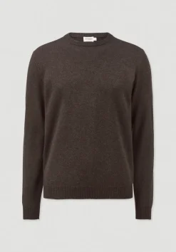 hessnatur Strick Pullover Regular BETTER RECYCLING aus reinem Cashmere von kaffeebraun Discount