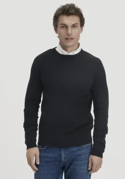 hessnatur Strick Pullover Regular BETTER RECYCLING aus reinem Cashmere von schwarz Online