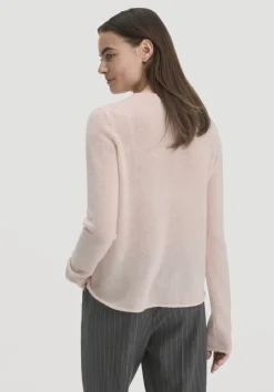 hessnatur Strick Pullover Regular BETTER RECYCLING aus reinem Cashmere von rosé Discount
