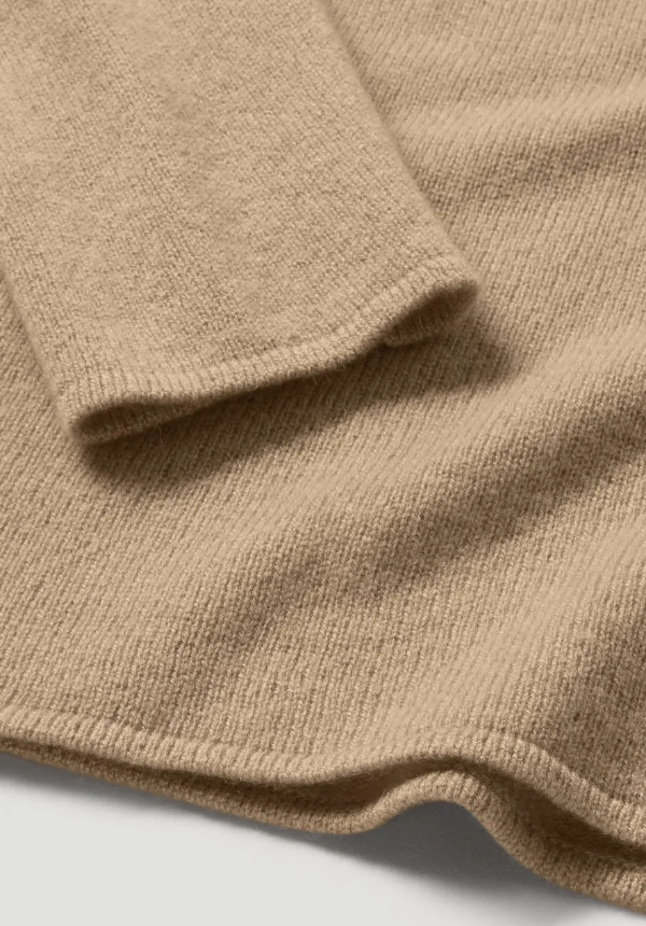 hessnatur Strick Pullover Regular BETTER RECYCLING aus reinem Cashmere von dunkles camel Hot