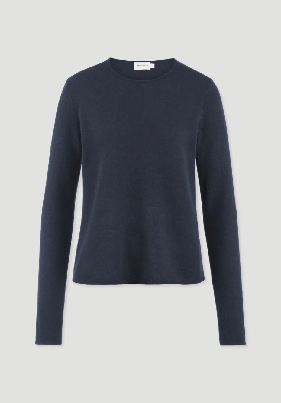 hessnatur Strick Pullover Regular BETTER RECYCLING aus reinem Cashmere von marine Hot