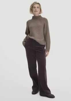 hessnatur Strick Pullover Relaxed aus Bio-Merinowolle mit Bio-Baumwolle von camel Clearance