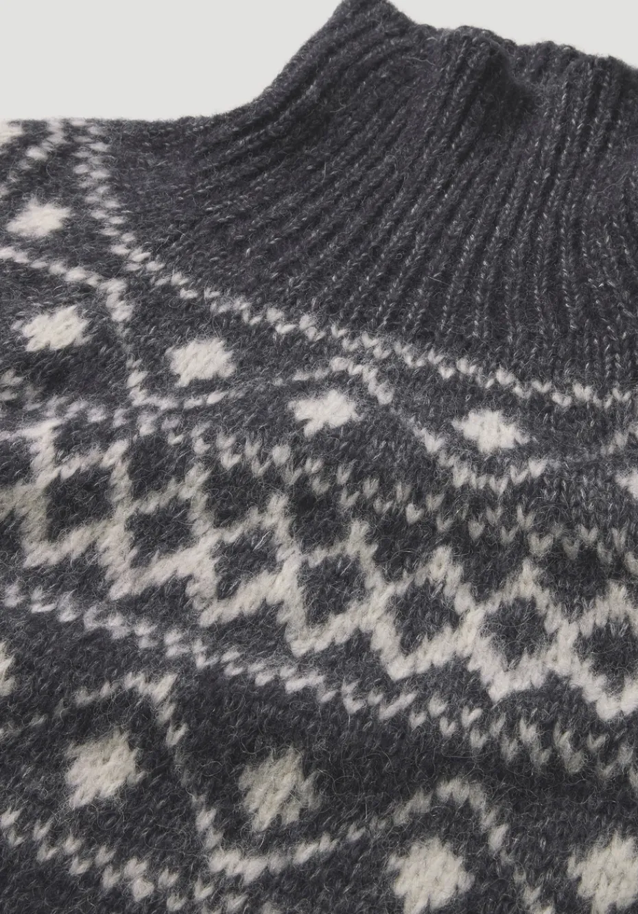 hessnatur Strick Pullover Relaxed aus Alpaka mit Bio-Baumwolle von marine Outlet