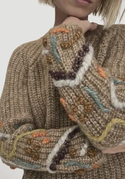 hessnatur Strick Pullover Relaxed aus Alpaka mit Bio-Baumwolle von naturcamel