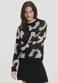 hessnatur Strick Pullover Relaxed aus Bio-Baumwolle und Bio-Schurwolle von taupe Hot