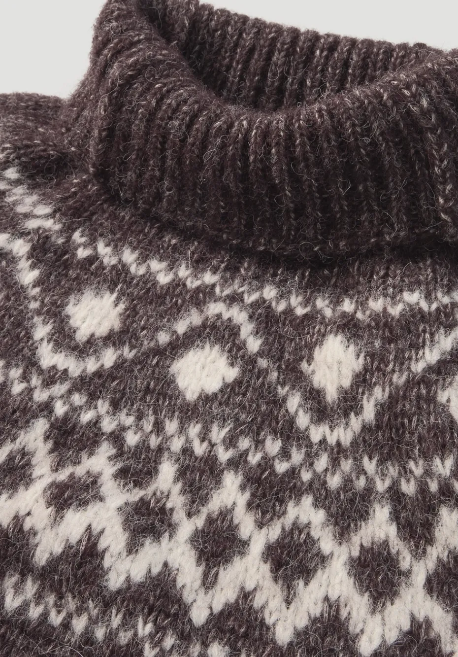 hessnatur Strick Pullover Relaxed aus Alpaka mit Bio-Baumwolle von schwarzbeere Online