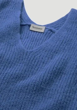hessnatur Strick Pullover Relaxed aus reinem Alpaka von kornblume Online