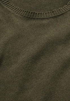 hessnatur Strick Pullover Relaxed aus Leinen mit Bio-Baumwolle und LENZING™ ECOVERO von goldoliv