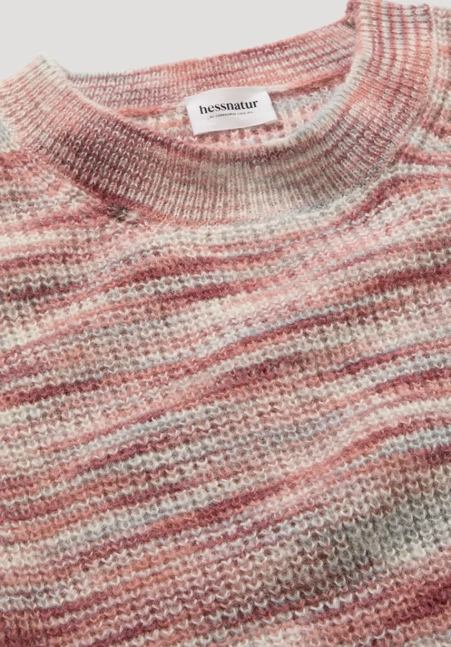 hessnatur Strick Pullover Relaxed aus reinem Alpaka von pfirsichrot Clearance