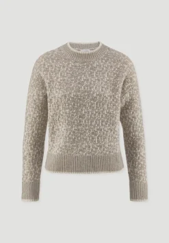 hessnatur Strick Pullover Relaxed BETTER RECYCLING aus reiner Bio-Merinowolle von cocos Outlet