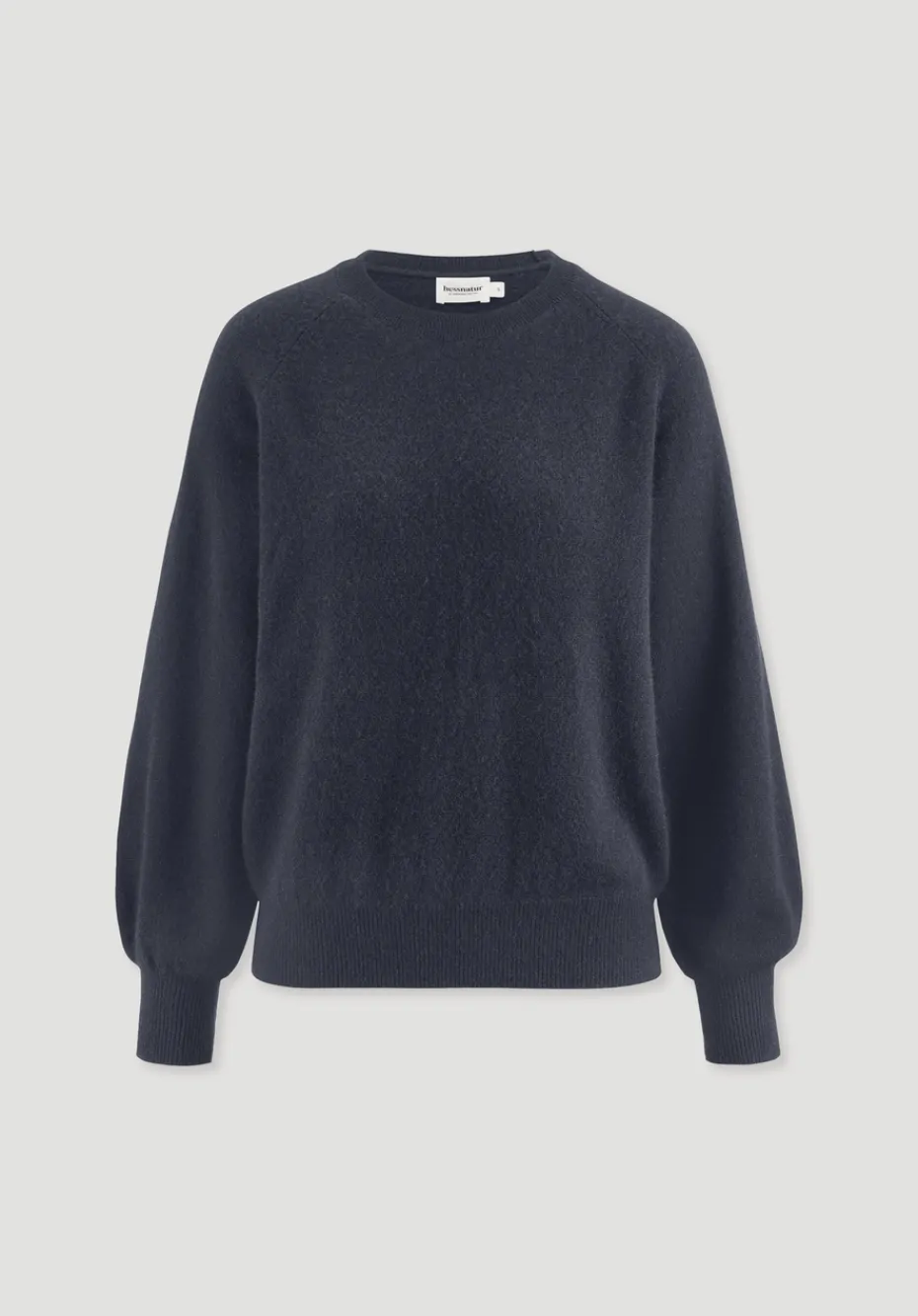 hessnatur Strick Pullover Relaxed BETTER RECYCLING aus reinem Cashmere von marine Clearance