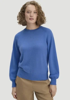 hessnatur Strick Pullover Relaxed BETTER RECYCLING aus reinem Cashmere von kornblume Outlet