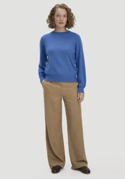 hessnatur Strick Pullover Relaxed BETTER RECYCLING aus reinem Cashmere von kornblume Outlet