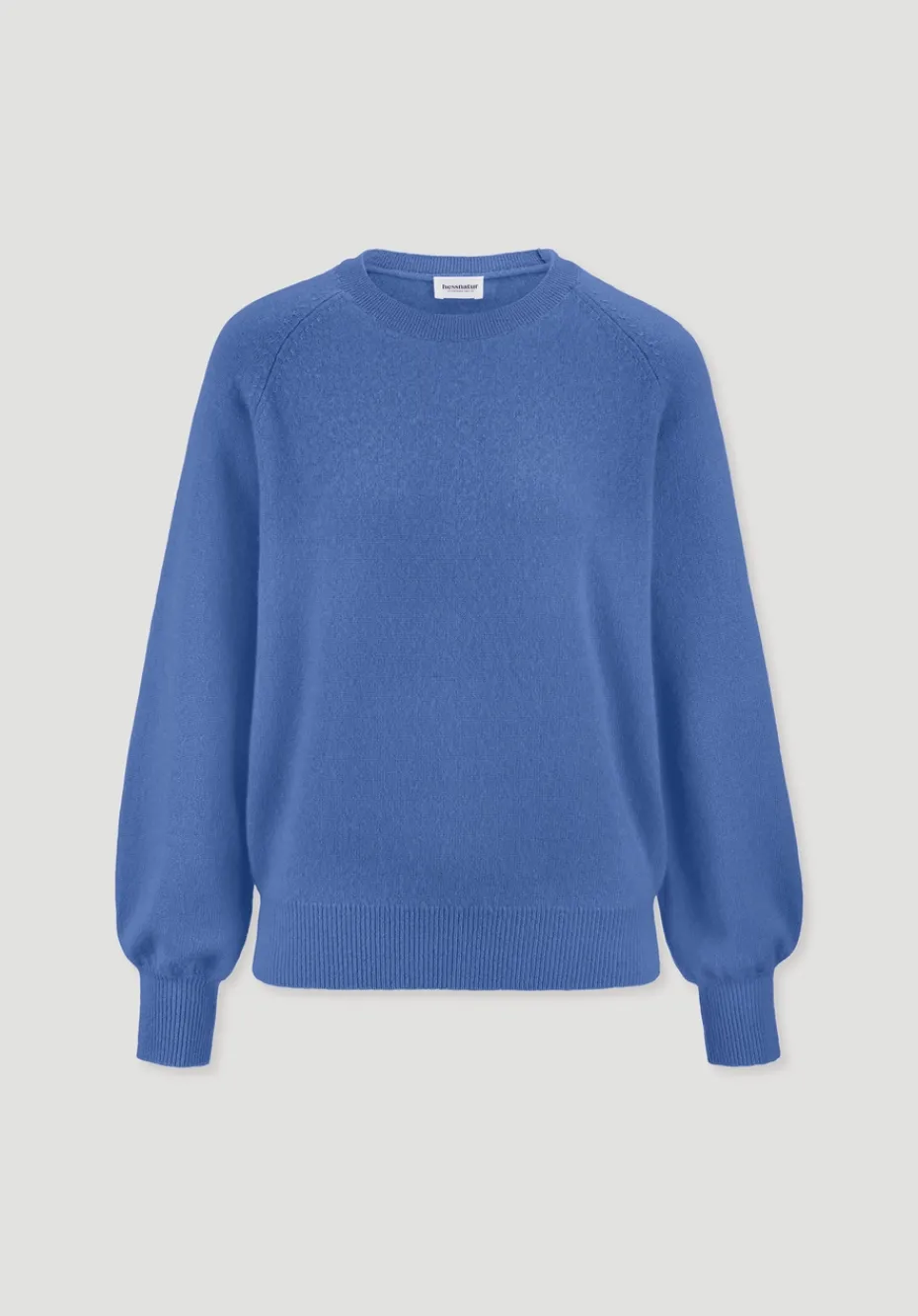 hessnatur Strick Pullover Relaxed BETTER RECYCLING aus reinem Cashmere von kornblume Outlet