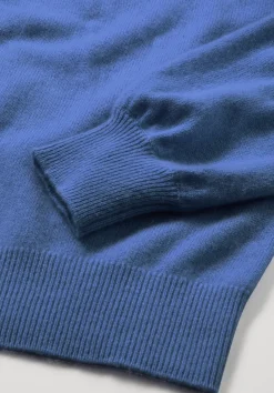 hessnatur Strick Pullover Relaxed BETTER RECYCLING aus reinem Cashmere von kornblume Outlet